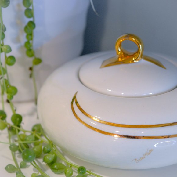 APOLLO D'ORO porcelain trinket box signed by Dalla Valle. - Picture 8 of 10